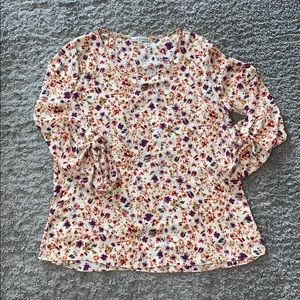 Flowy floral shirt from Dry Goods